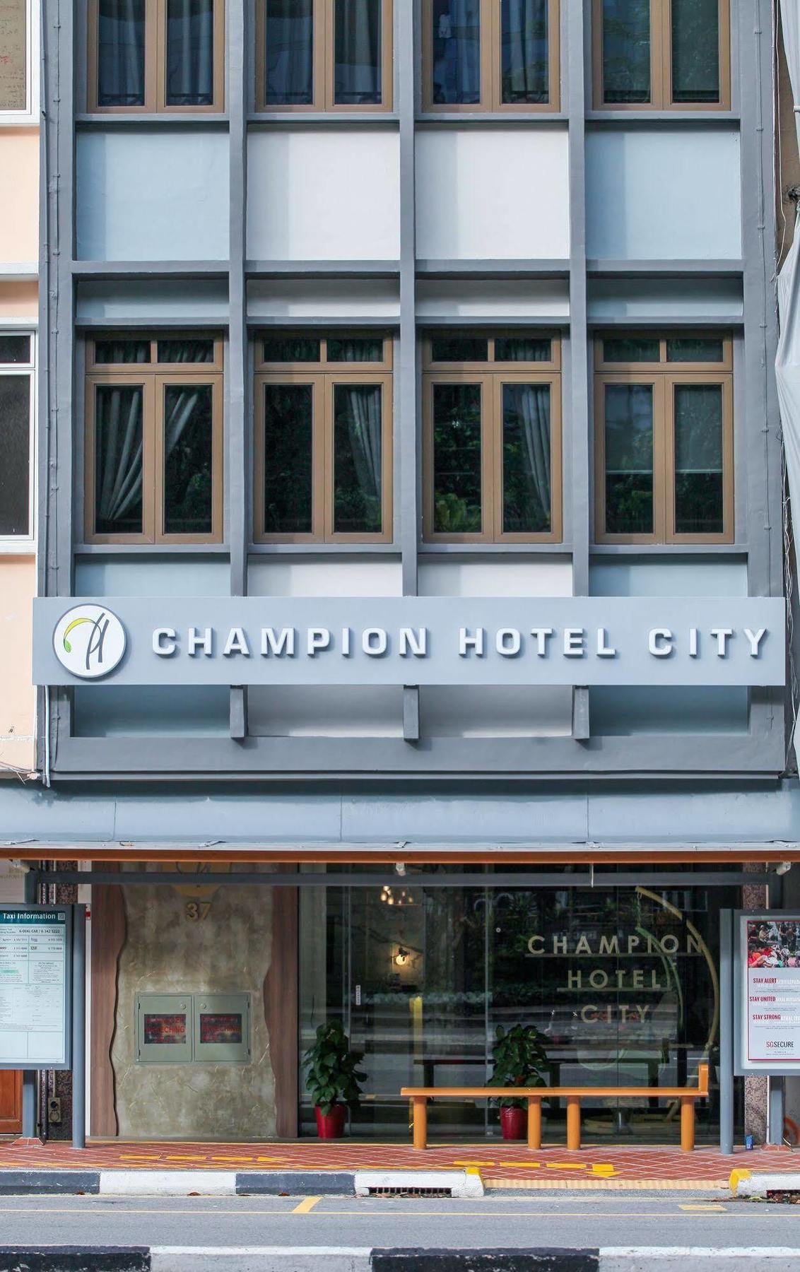 Champion Hotel City Singapore Bagian luar foto